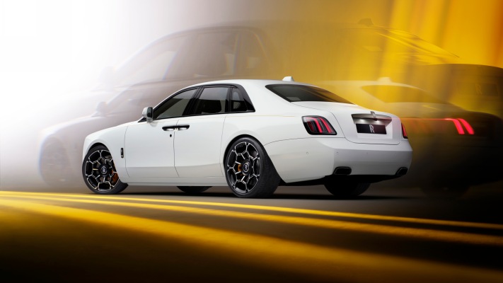 Rolls-Royce Black Badge Ghost Series 2 2025. Desktop wallpaper