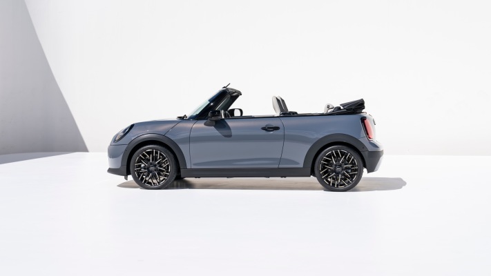 MINI Cooper S Convertible 2025. Desktop wallpaper