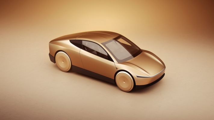 Tesla Robotaxi Concept 2024. Desktop wallpaper