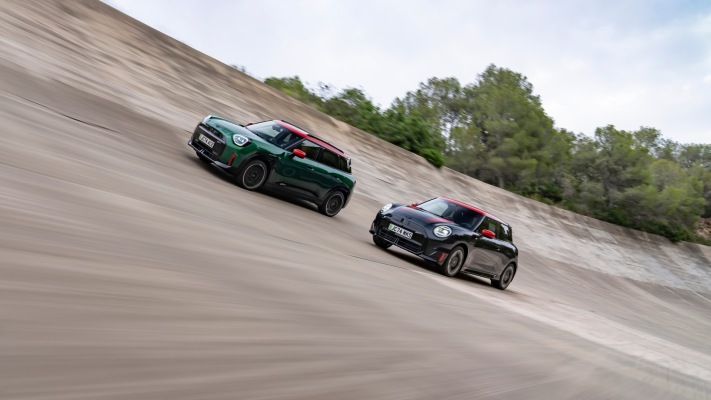 MINI John Cooper Works Aceman 2025. Desktop wallpaper