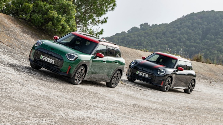 MINI John Cooper Works Aceman 2025. Desktop wallpaper