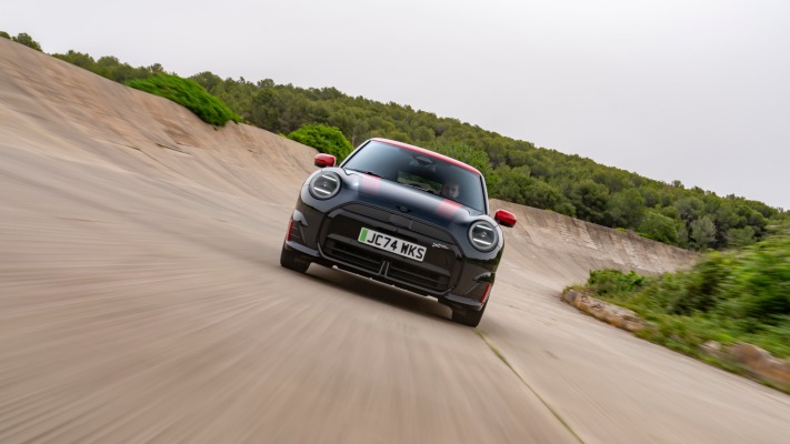 MINI John Cooper Works Electric 2025. Desktop wallpaper