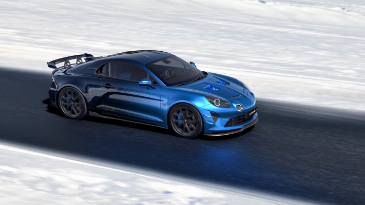 Alpine A110 R Ultime 2025. Desktop wallpaper