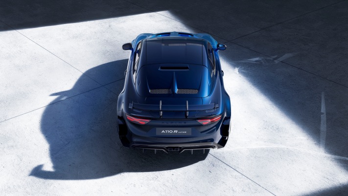 Alpine A110 R Ultime 2025. Desktop wallpaper