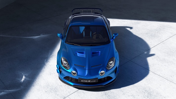 Alpine A110 R Ultime 2025. Desktop wallpaper