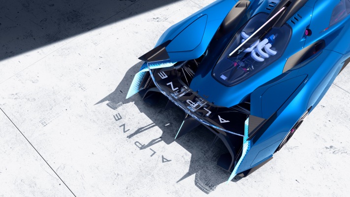 Alpine HY6 Concept 2024. Desktop wallpaper