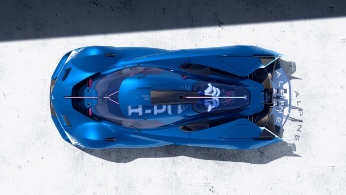 Alpine HY6 Concept 2024. Desktop wallpaper