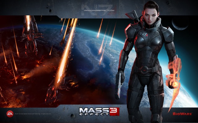 Mass Effect 3. Desktop wallpaper