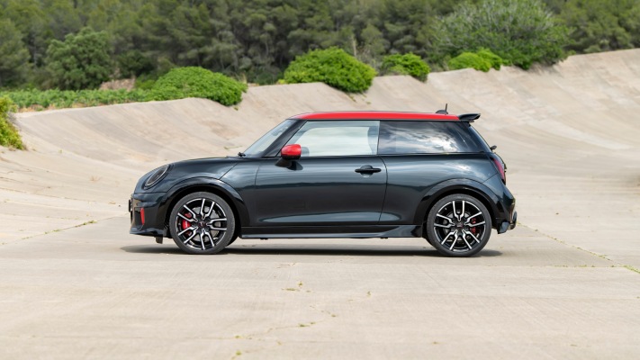 MINI John Cooper Works 2025. Desktop wallpaper