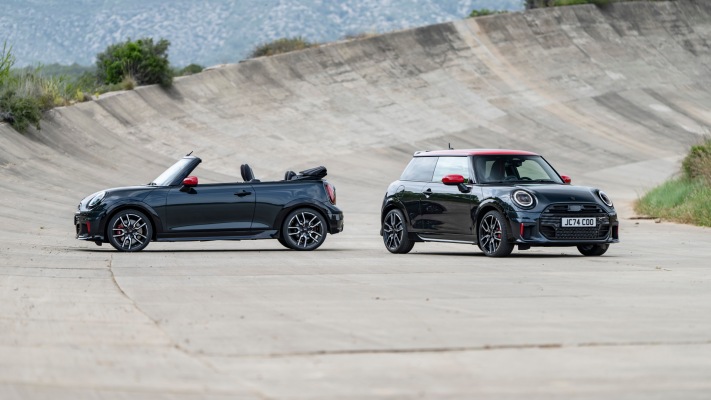 MINI John Cooper Works 2025. Desktop wallpaper