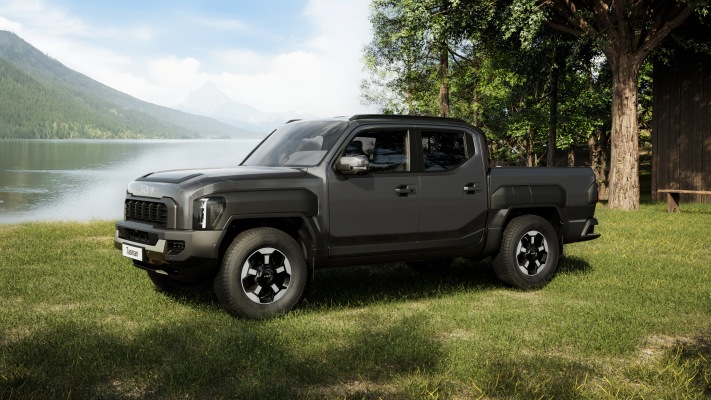 Kia Tasman Doublecab 2026. Desktop wallpaper