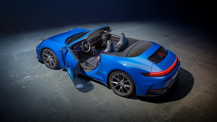 Porsche 911 Carrera T Cabriolet 2025. Desktop wallpaper