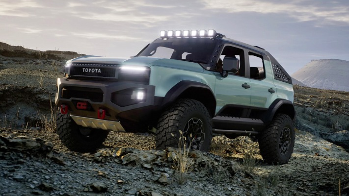 Toyota Land Cruiser ROX Concept 2024. Desktop wallpaper