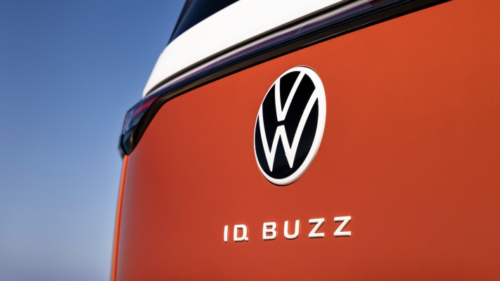 Volkswagen ID. Buzz USA Version 2025. Desktop wallpaper