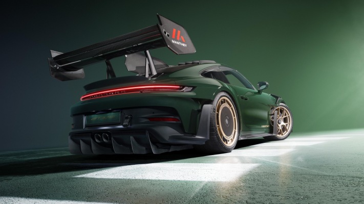 Porsche 911 GT3 RS Manthey Kit 2025. Desktop wallpaper