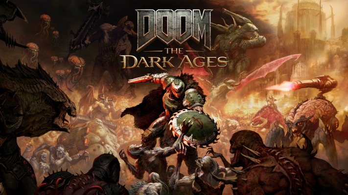 Doom: The Dark Ages. Desktop wallpaper