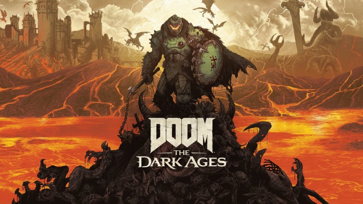 Doom: The Dark Ages. Desktop wallpaper