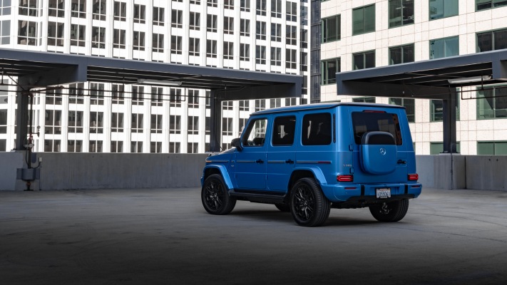 Mercedes-Benz G 580 EQ Technology USA Version 2025. Desktop wallpaper