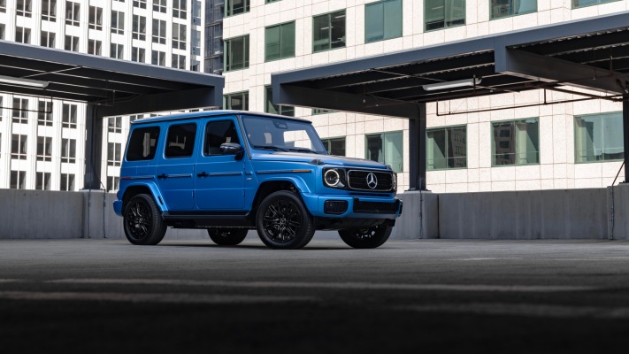 Mercedes-Benz G 580 EQ Technology USA Version 2025. Desktop wallpaper