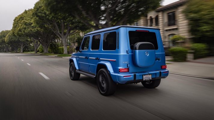 Mercedes-Benz G 580 EQ Technology USA Version 2025. Desktop wallpaper