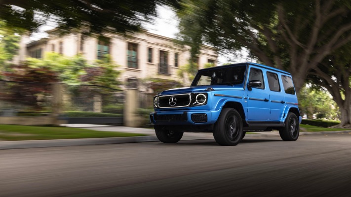 Mercedes-Benz G 580 EQ Technology USA Version 2025. Desktop wallpaper