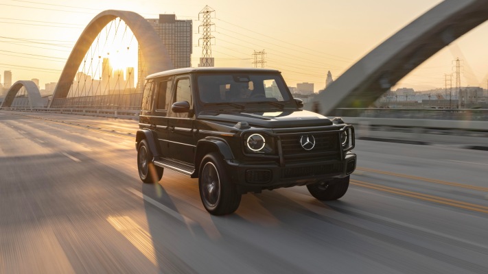 Mercedes-Benz G 550 USA Version 2025. Desktop wallpaper