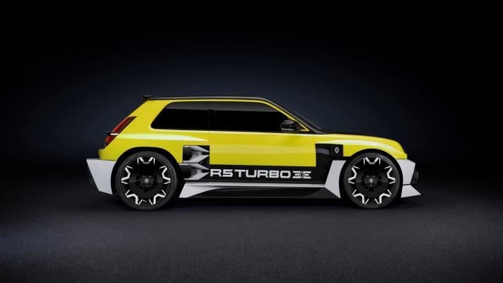 Renault 5 Turbo 3E 2025. Desktop wallpaper