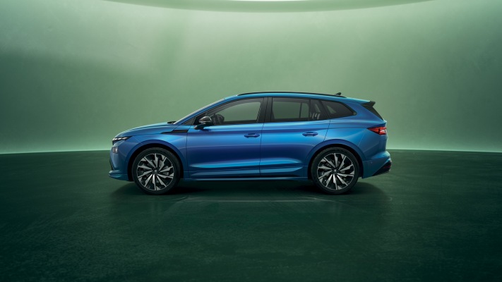 Skoda Enyaq Sportline 2025. Desktop wallpaper