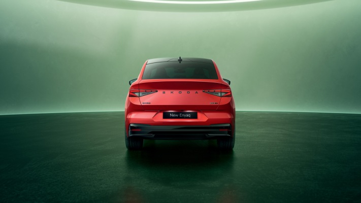 Skoda Enyaq Coupé Sportline 2025. Desktop wallpaper