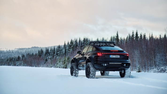 Audi Q6 e-tron Offroad Concept 2025. Desktop wallpaper