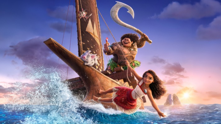 Moana 2. Desktop wallpaper