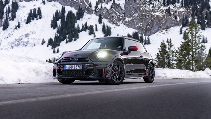 MINI John Cooper Works Genuine Accessories 2025. Desktop wallpaper