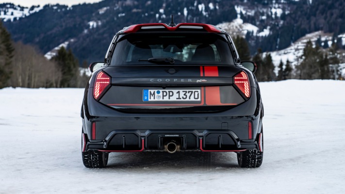 MINI John Cooper Works Genuine Accessories 2025. Desktop wallpaper