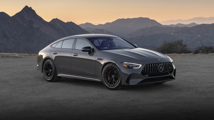 Mercedes-AMG GT 63 S E Performance 4-Door USA Version 2025. Desktop wallpaper