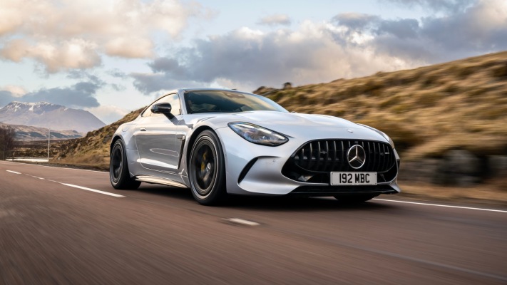 Mercedes-AMG GT 63 UK Version 2024. Desktop wallpaper