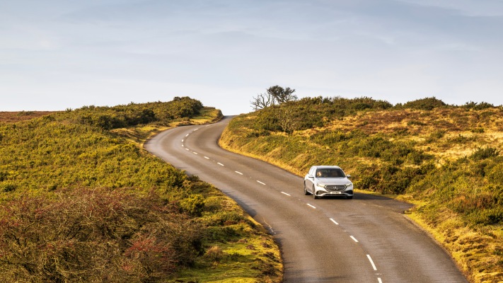 Mercedes-Benz E 220d Estate AMG Line Premium Plus UK Version 2024. Desktop wallpaper