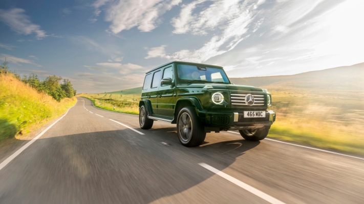 Mercedes-Benz G 500 AMG Line Premium Plus UK Version 2025. Desktop wallpaper