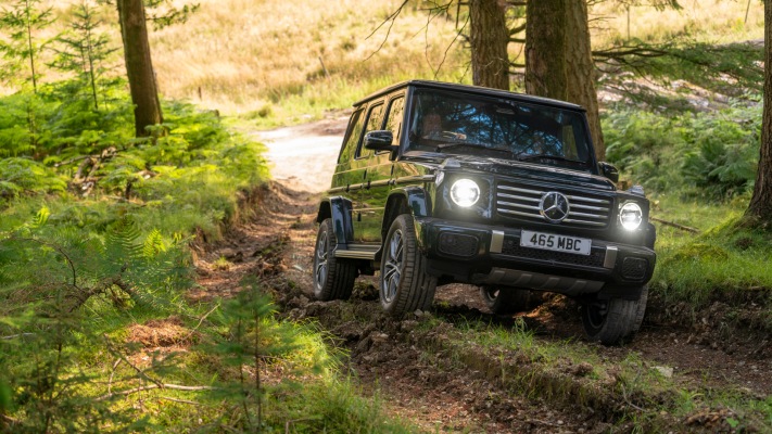 Mercedes-Benz G 500 AMG Line Premium Plus UK Version 2025. Desktop wallpaper