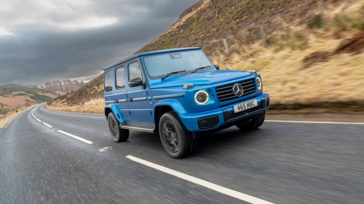 Mercedes-Benz G 580 EQ Technology Edition One UK Version 2024. Desktop wallpaper