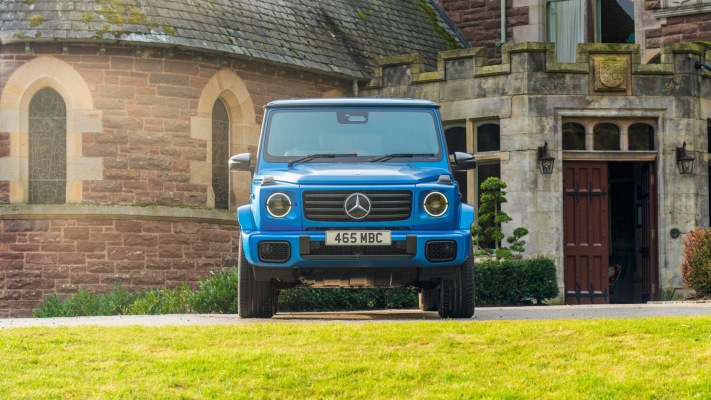 Mercedes-Benz G 580 EQ Technology Edition One UK Version 2024. Desktop wallpaper