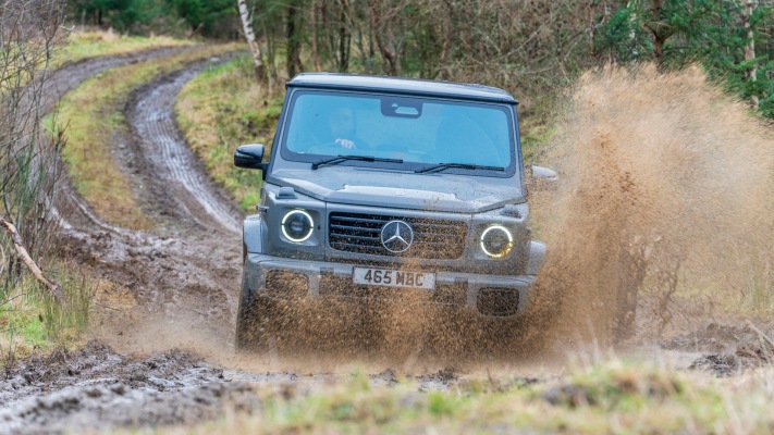 Mercedes-Benz G 580 EQ Technology Edition One UK Version 2024. Desktop wallpaper