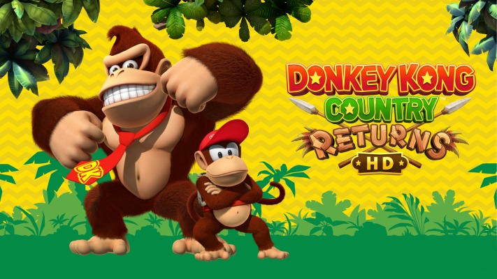 Donkey Kong Country Returns HD. Desktop wallpaper