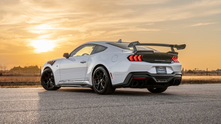 Hennessey Super Venom Mustang Dark Horse 2025. Desktop wallpaper