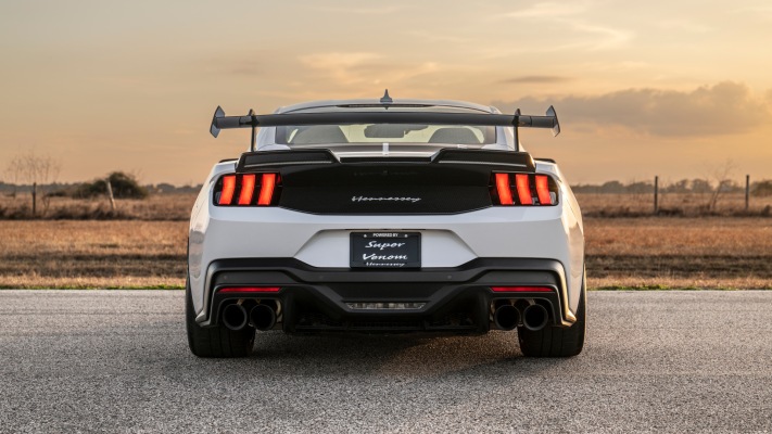 Hennessey Super Venom Mustang Dark Horse 2025. Desktop wallpaper