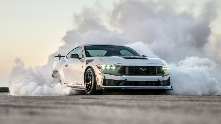 Hennessey Super Venom Mustang Dark Horse 2025. Desktop wallpaper