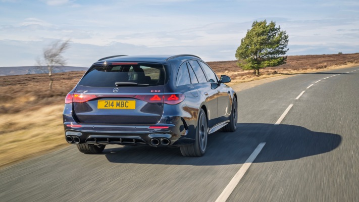 Mercedes-AMG E 53 Hybrid 4MATIC+ Estate Premium UK Version 2025. Desktop wallpaper