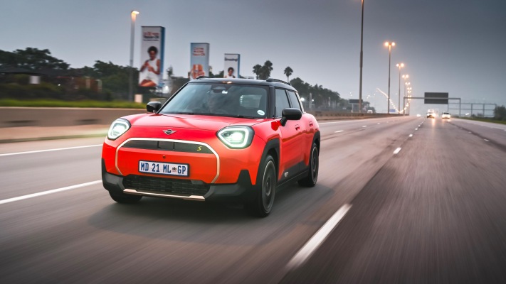 MINI Aceman SE ZA Version 2025. Desktop wallpaper