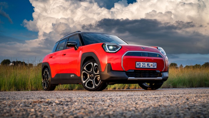 MINI Aceman SE ZA Version 2025. Desktop wallpaper