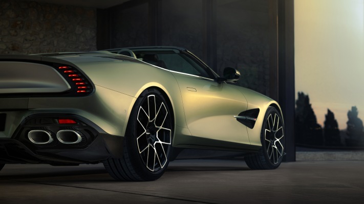 Aston Martin Vanquish Volante 2025. Desktop wallpaper