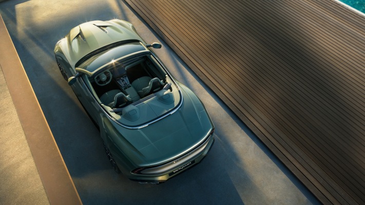 Aston Martin Vanquish Volante 2025. Desktop wallpaper